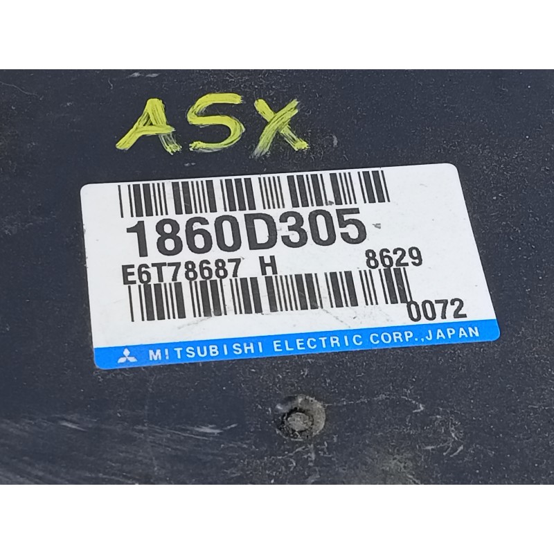 Recambio de centralita motor uce para mitsubishi asx (ga0w) challenge 2wd referencia OEM IAM 1860D305 E6T78687H E3-A2-18-4