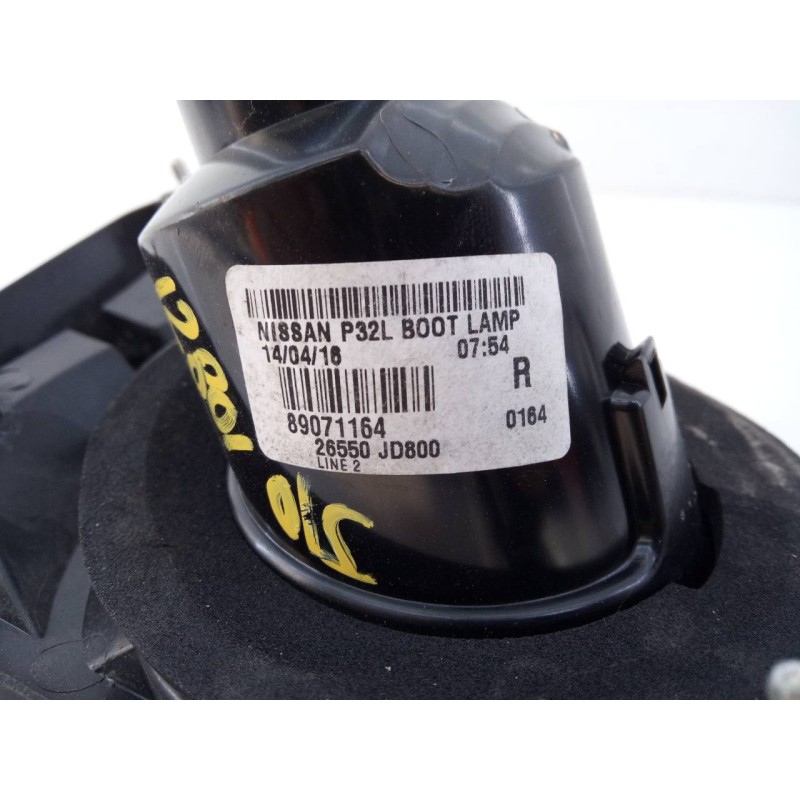 Recambio de piloto trasero derecho porton para nissan qashqai (j10) acenta referencia OEM IAM 89071164 28550JD800 E2-A4-39-2