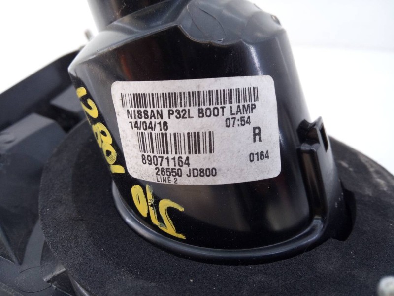 Recambio de piloto trasero derecho porton para nissan qashqai (j10) acenta referencia OEM IAM 89071164 28550JD800 E2-A4-39-2