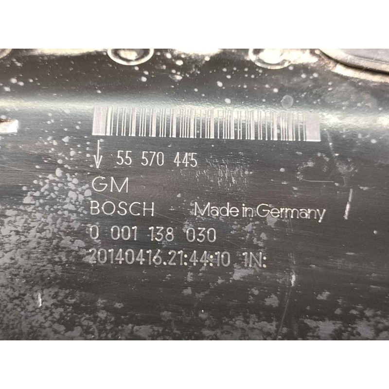 Recambio de motor arranque para opel corsa d selective referencia OEM IAM 55570445 0001138030 P3-B7-23-3