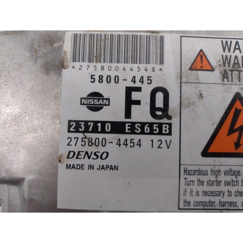 Recambio de centralita motor uce para nissan x-trail (t30) comfort referencia OEM IAM 23710ES65B 2758004454 E3-B4-22-2