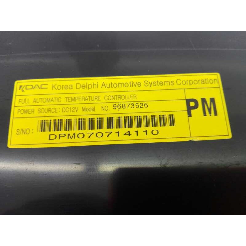 Recambio de mando climatizador para opel antara energy 4x4 referencia OEM IAM 96873526 DPM070714110 E3-A5-19-3