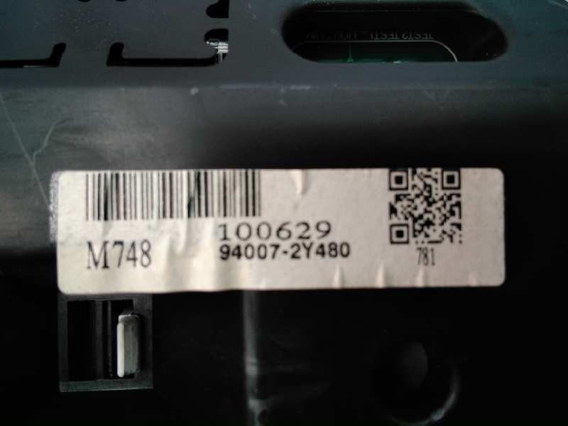 Recambio de cuadro instrumentos para hyundai ix35 style awd referencia OEM IAM 940072Y330 11001536901U E3-A3-54-2