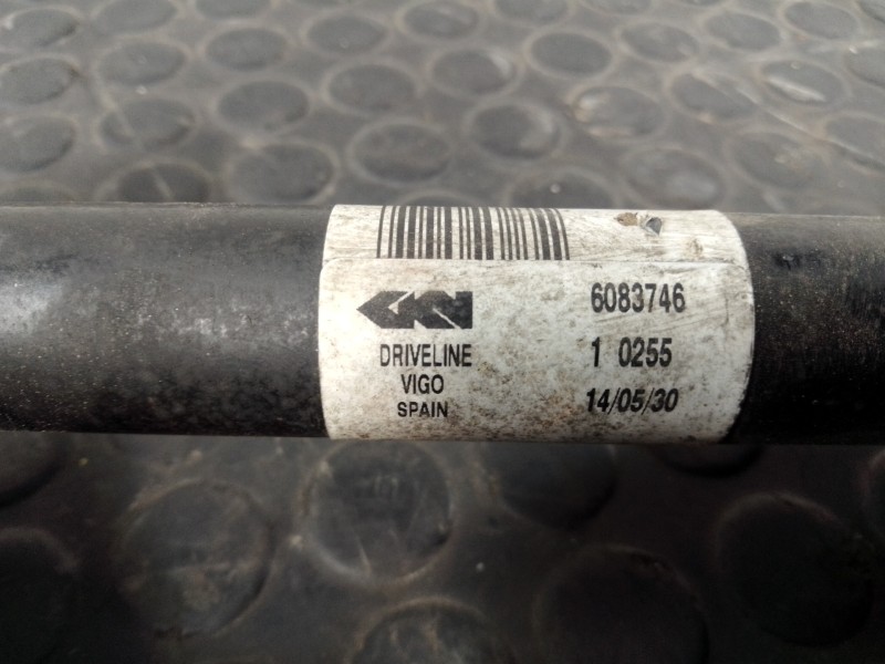 Recambio de transmision delantera derecha para opel corsa d selective referencia OEM IAM 13320254 6083746 P1-B6-17