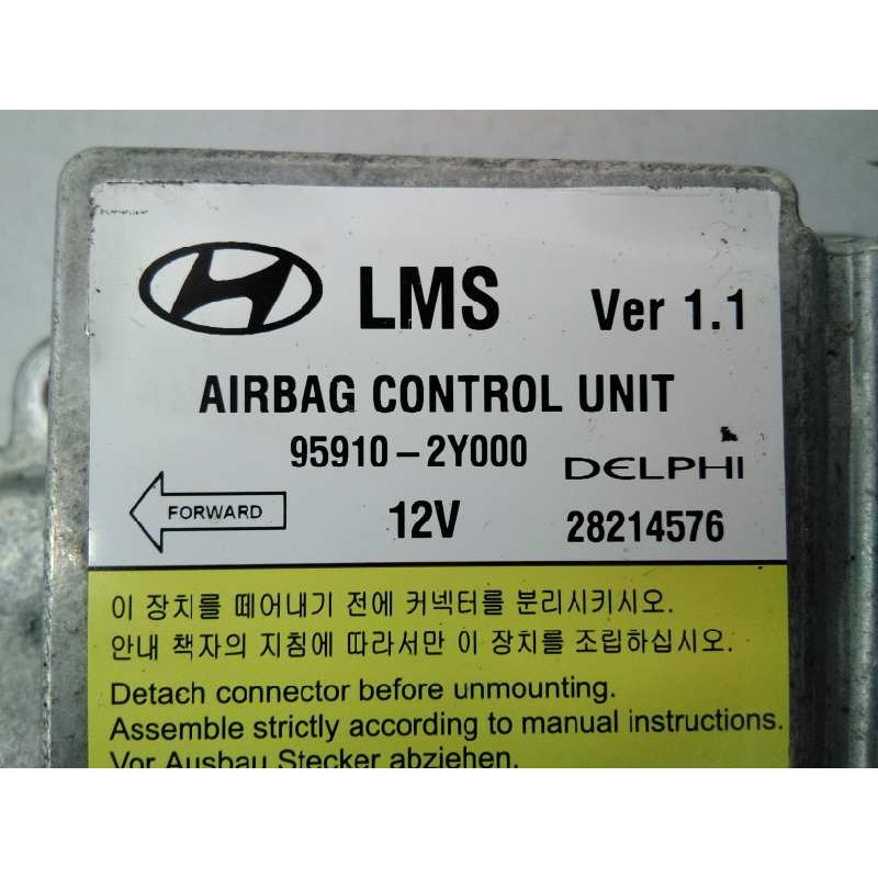 Recambio de centralita airbag para hyundai ix35 style awd referencia OEM IAM 959102Y000 28214576 E3-A3-50-1