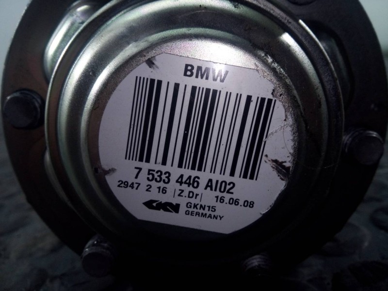 Recambio de transmision trasera izquierda para bmw serie 3 berlina (e90) 320d referencia OEM IAM 7533446A  P1-A6-26