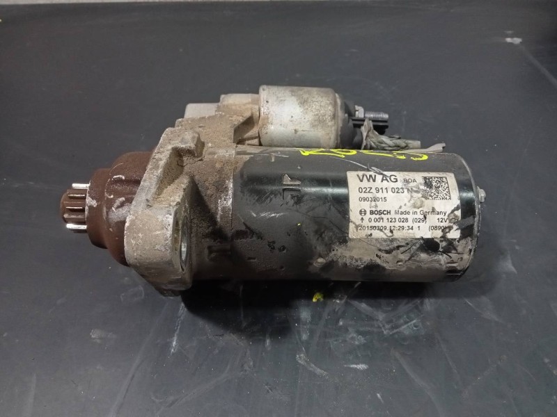 Recambio de motor arranque para skoda spaceback (5h) active referencia OEM IAM 02Z911023N  P3-B8-19-3