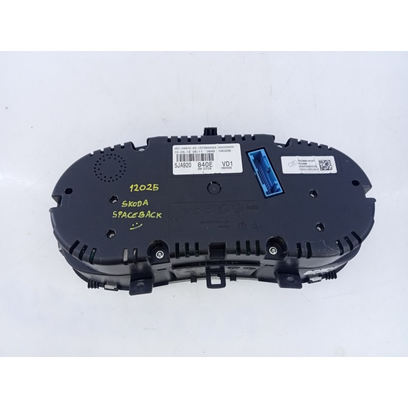 Recambio de cuadro instrumentos para skoda spaceback (5h) active referencia OEM IAM 5JA920840E  E2-A1-37-1