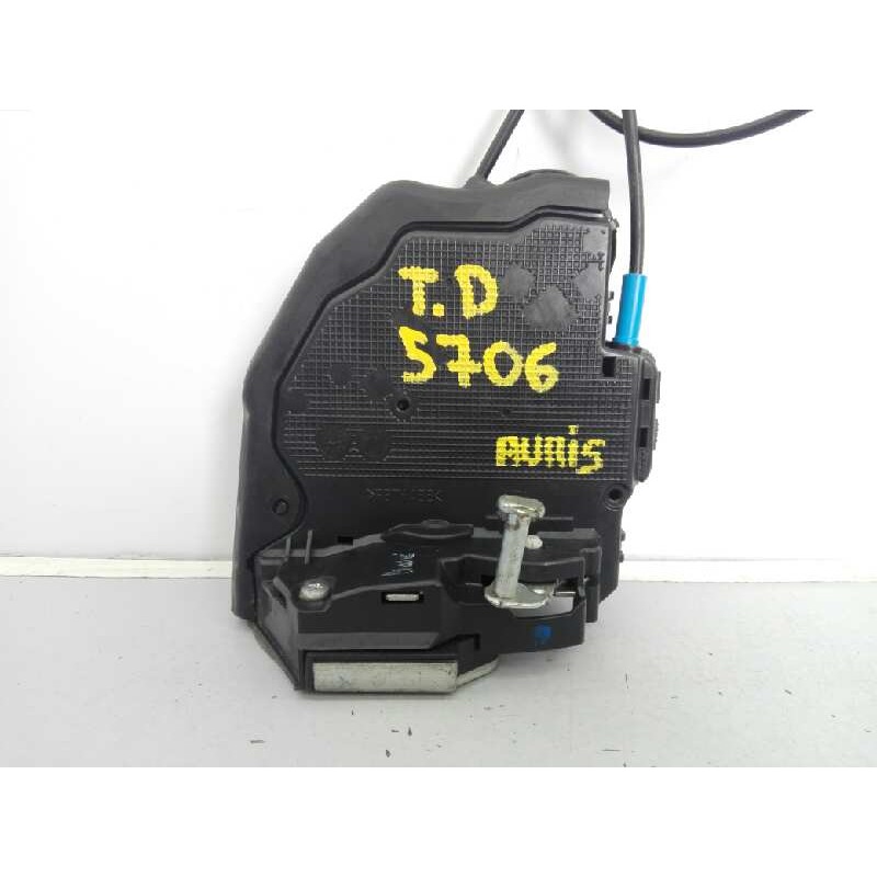 Recambio de cerradura puerta trasera derecha para toyota auris live referencia OEM IAM B2612  E2-B4-15-1