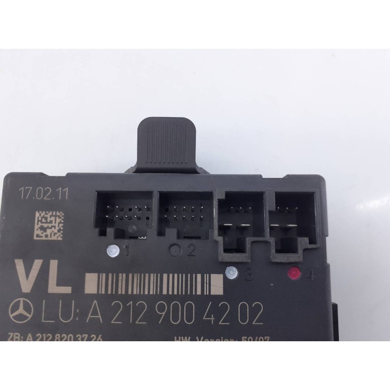 Recambio de centralita cierre para mercedes-benz clase c (w204) lim. c 220 cdi blueefficiency (204.002) referencia OEM IAM A2129