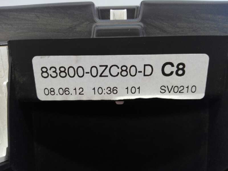 Recambio de cuadro instrumentos para toyota auris live referencia OEM IAM 838000ZC80 A2C53245521 E3-B2-8-1