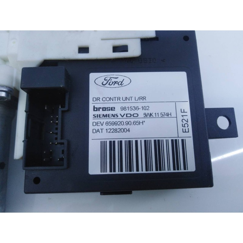 Recambio de motor elevalunas trasero izquierdo para ford focus c-max (cap) ghia (d) referencia OEM IAM FR0160043 992763100 E2-B3