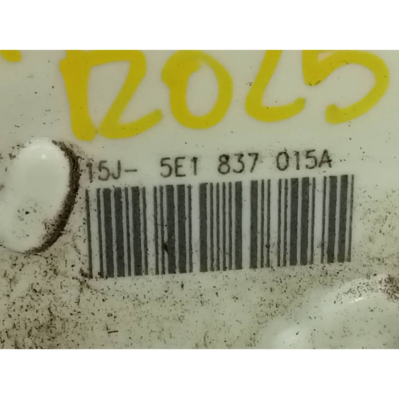 Recambio de cerradura puerta delantera izquierda para skoda spaceback (5h) active referencia OEM IAM 5E1837015A  E1-B6-44-1