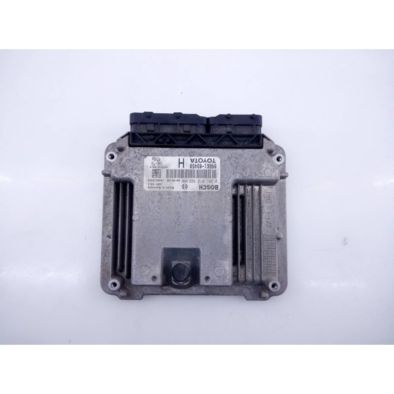Recambio de centralita motor uce para toyota yaris (ksp9/scp9/nlp9) básico referencia OEM IAM 896610D450 0281012322 E3-B2-40-1