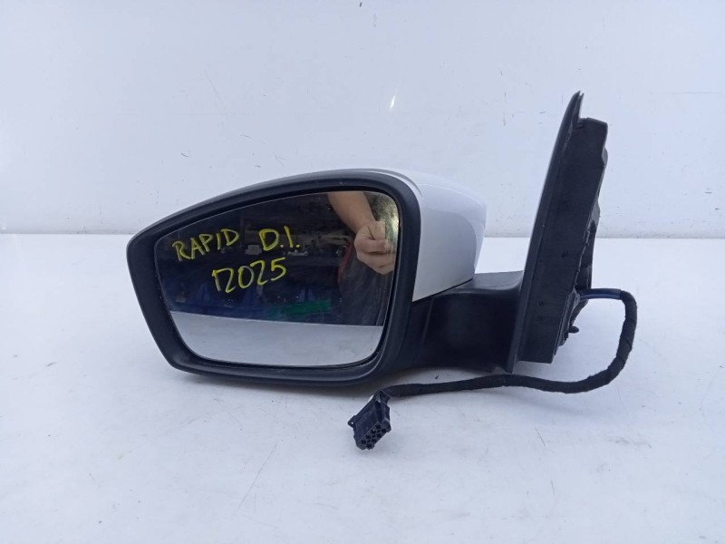 Recambio de retrovisor izquierdo electrico para skoda spaceback (5h) active referencia OEM IAM 5JB857407F  E1-B6-45-1