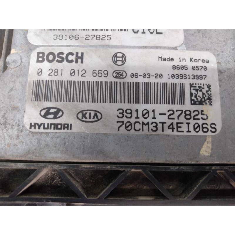 Recambio de centralita motor uce para hyundai santa fe (bm) 2.2 crdi style 4x4 referencia OEM IAM 3910127825 0281012669 E3-A3-24
