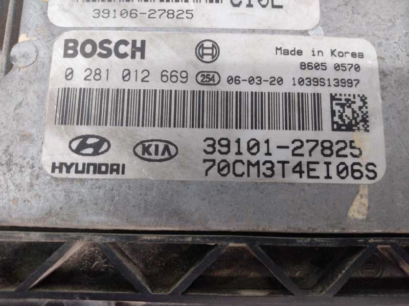 Recambio de centralita motor uce para hyundai santa fe (bm) 2.2 crdi style 4x4 referencia OEM IAM 3910127825 0281012669 E3-A3-24