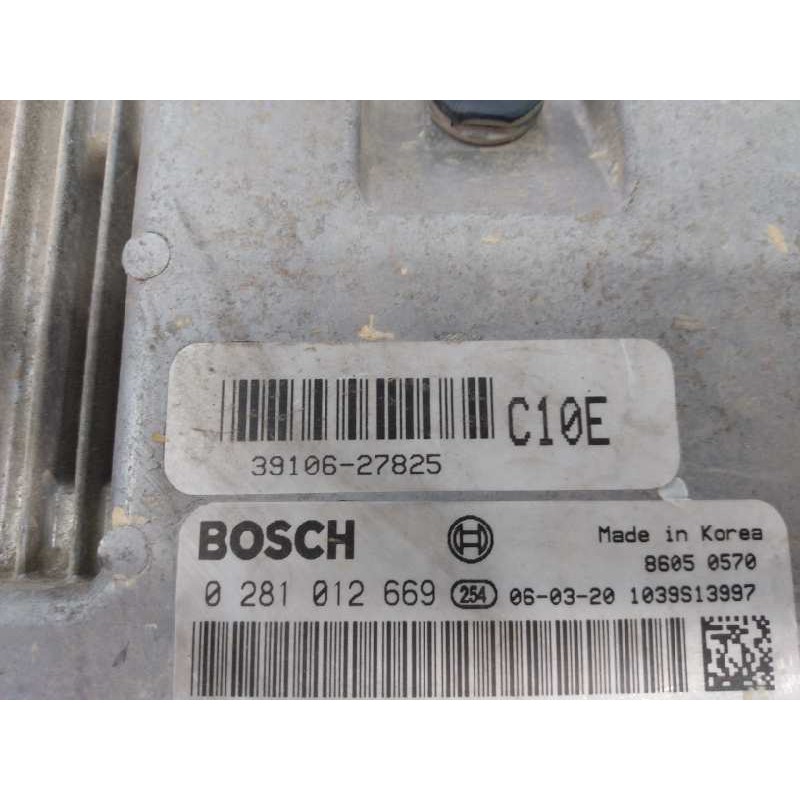 Recambio de centralita motor uce para hyundai santa fe (bm) 2.2 crdi style 4x4 referencia OEM IAM 3910127825 0281012669 E3-A3-24