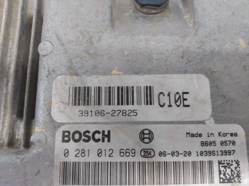 Recambio de centralita motor uce para hyundai santa fe (bm) 2.2 crdi style 4x4 referencia OEM IAM 3910127825 0281012669 E3-A3-24