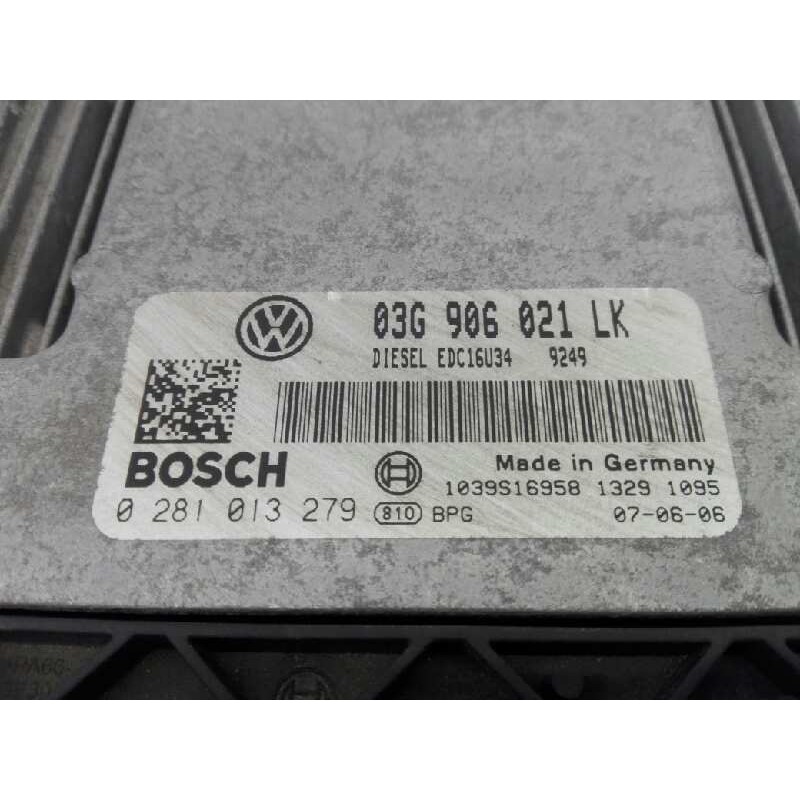 Recambio de centralita motor uce para seat leon (1p1) sport referencia OEM IAM 03G906021LK 0281013279 E2-A1-9-2