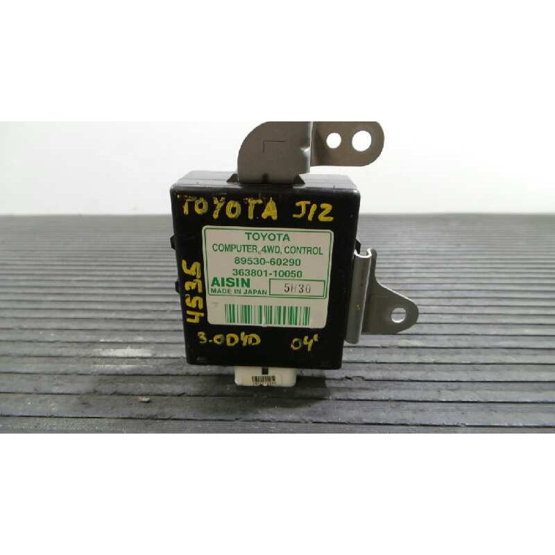 Recambio de modulo electronico para toyota land cruiser (j12) 3.0 d4-d vx referencia OEM IAM  36380110050 