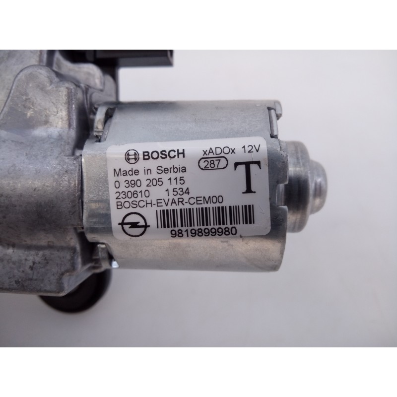 Recambio de motor limpia trasero para opel crossland x design line referencia OEM IAM 9819899980 2306101534 E2-B6-55-1