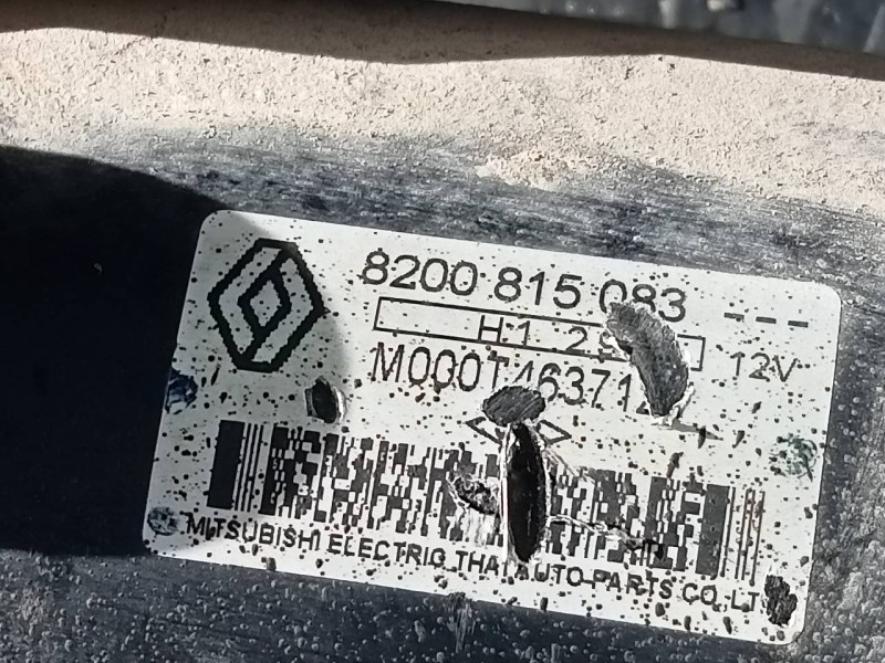 Recambio de motor arranque para dacia sandero laureate referencia OEM IAM   P3-B8-19-2