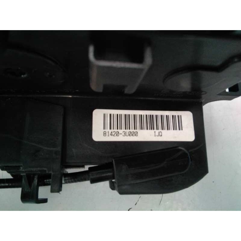 Recambio de cerradura puerta trasera derecha para kia sportage drive 4x2 referencia OEM IAM 814203U000  E2-B5-45-1
