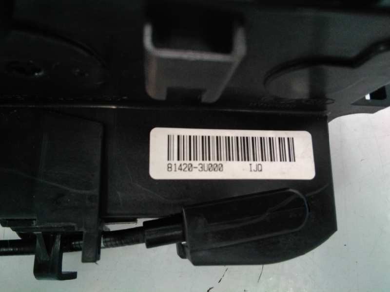 Recambio de cerradura puerta trasera derecha para kia sportage drive 4x2 referencia OEM IAM 814203U000  E2-B5-45-1