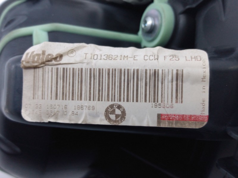 Recambio de ventilador calefaccion para bmw x3 (f25) sdrive 18d referencia OEM IAM T1013621M 160716186769 E1-A3-10-1