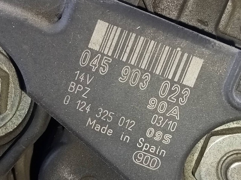 Recambio de alternador para seat ibiza (6j5) reference referencia OEM IAM 045903023 0124325012 P3-B4-17-5