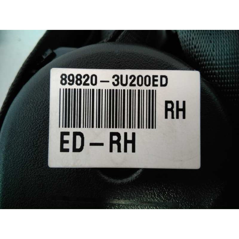 Recambio de cinturon seguridad trasero derecho para kia sportage drive 4x2 referencia OEM IAM 898203U200  E2-B5-44-1