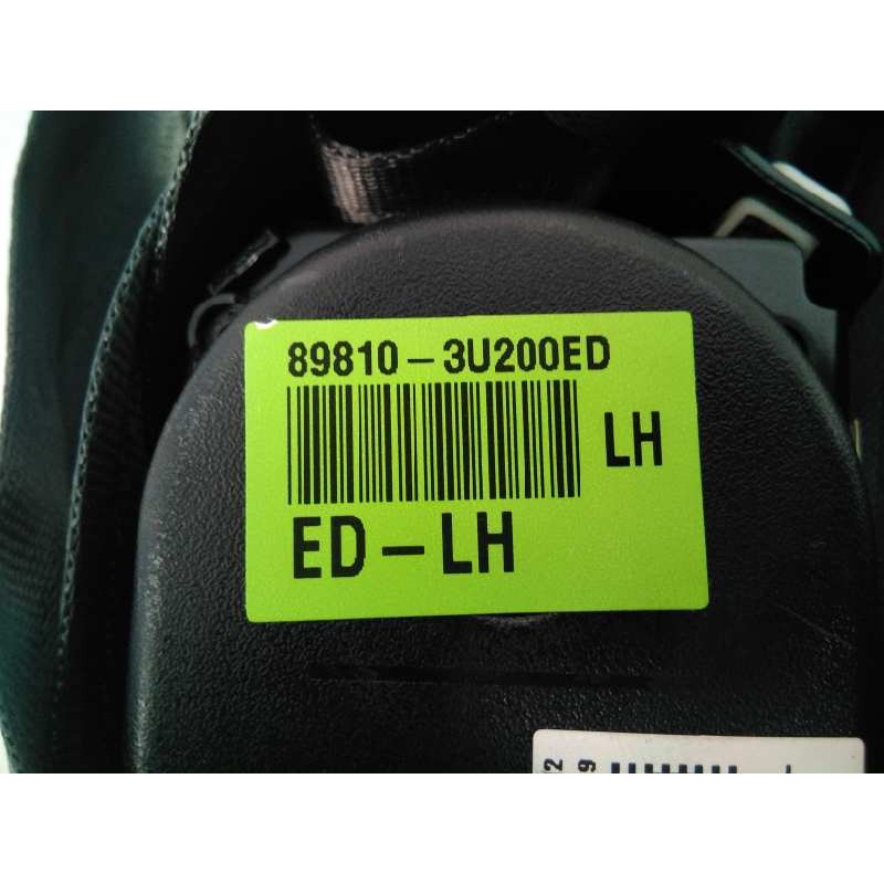 Recambio de cinturon seguridad trasero izquierdo para kia sportage drive 4x2 referencia OEM IAM 898103U200  E2-B5-44-1