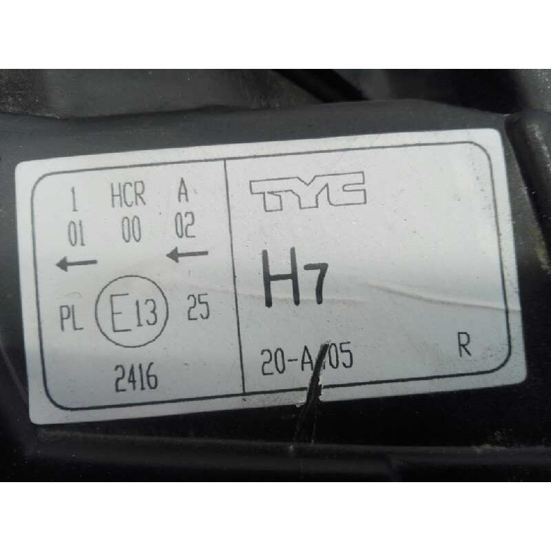 Recambio de faro derecho para audi a6 avant (4b5) 2.5 tdi referencia OEM IAM 07241710  E1-B6-34-3