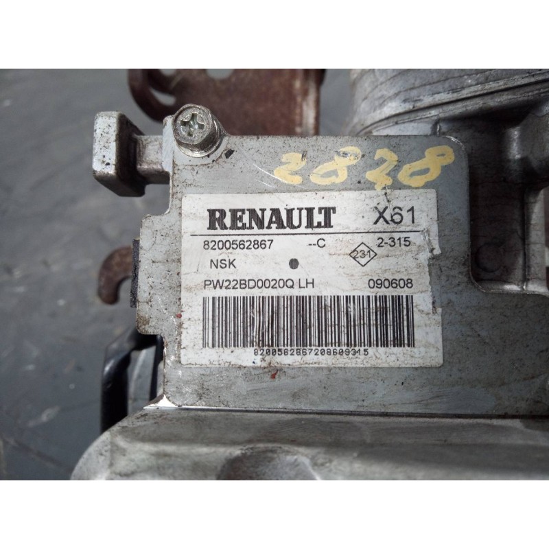 Recambio de columna direccion para renault kangoo dynamique acción especial referencia OEM IAM 7701067983 8200562867 P2-B12-4