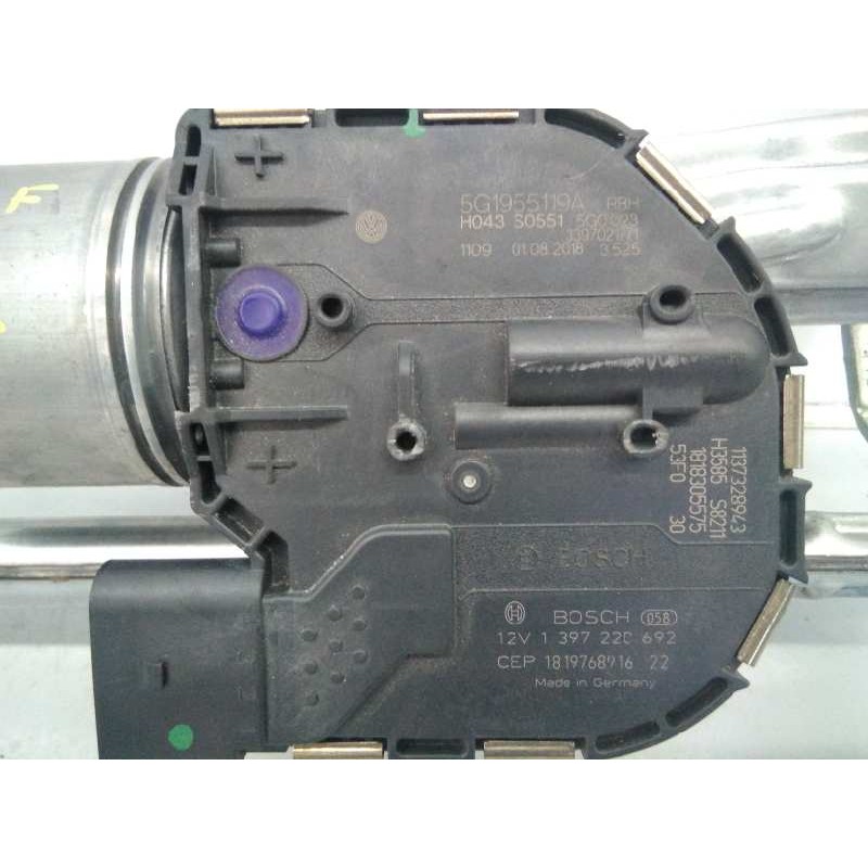 Recambio de motor limpia delantero para volkswagen golf vii lim. (bq1) sport referencia OEM IAM 5G1955119A 5G1955023D E1-B6-40-1