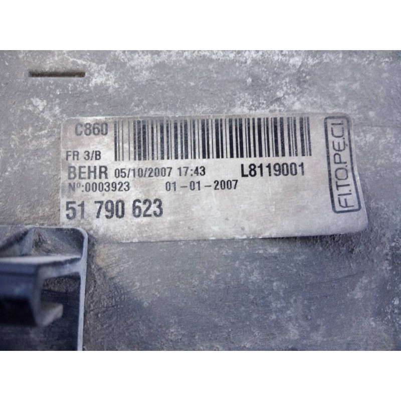 Recambio de intercooler para citroën nemo sx referencia OEM IAM 51790623  P2-A11-3