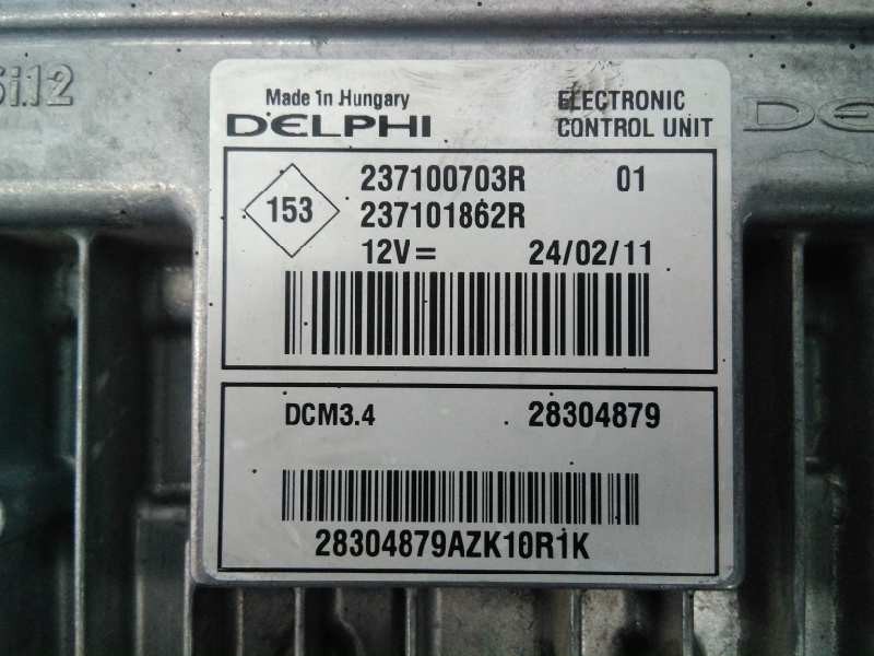 Recambio de centralita motor uce para dacia duster ambiance 4x2 referencia OEM IAM 237100703 237101862 E2-A1-38-3