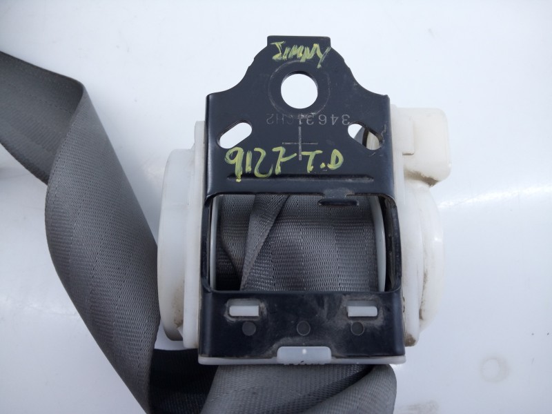 Recambio de cinturon seguridad trasero derecho para suzuki jimny sn (fj) hard top jlx referencia OEM IAM D0251 346504 E2-A3-54-1