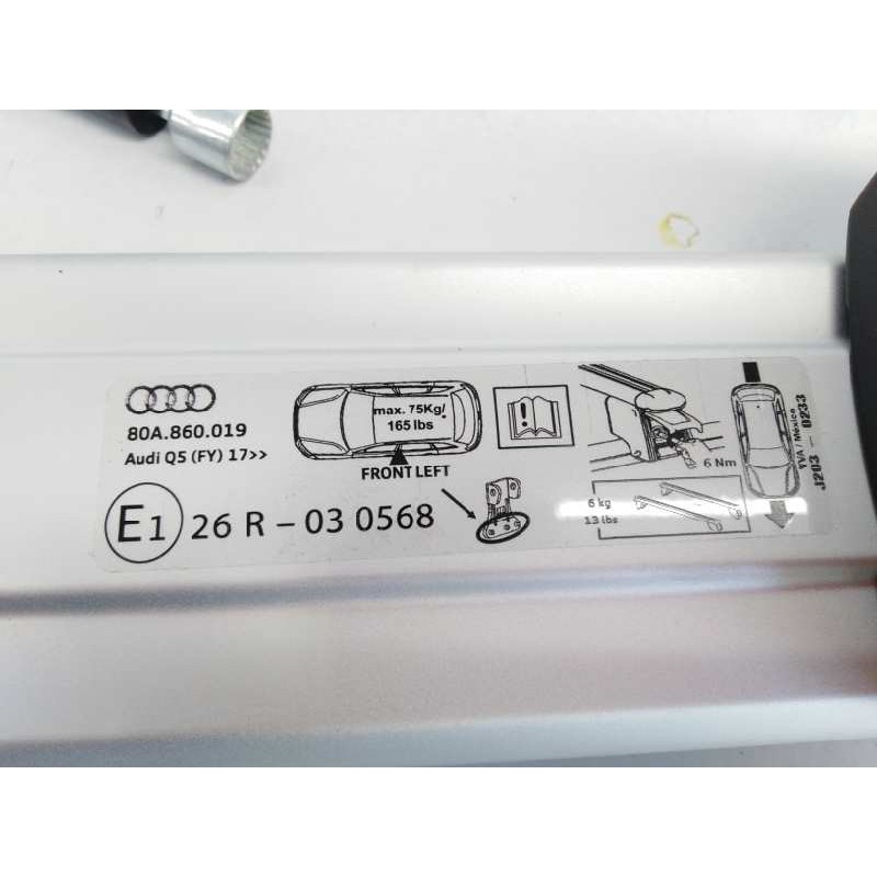 Recambio de techo para audi q5 (fyb) s line quattro referencia OEM IAM 80A860019  E1-B6-18