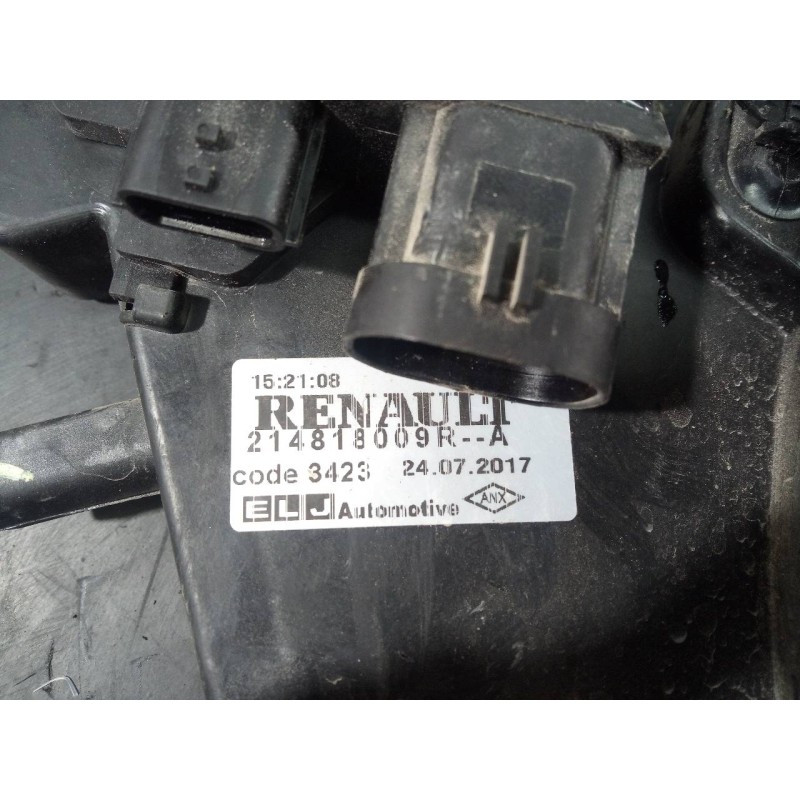 Recambio de electroventilador para dacia sandero stepway referencia OEM IAM 214818009R  P2-A7-3