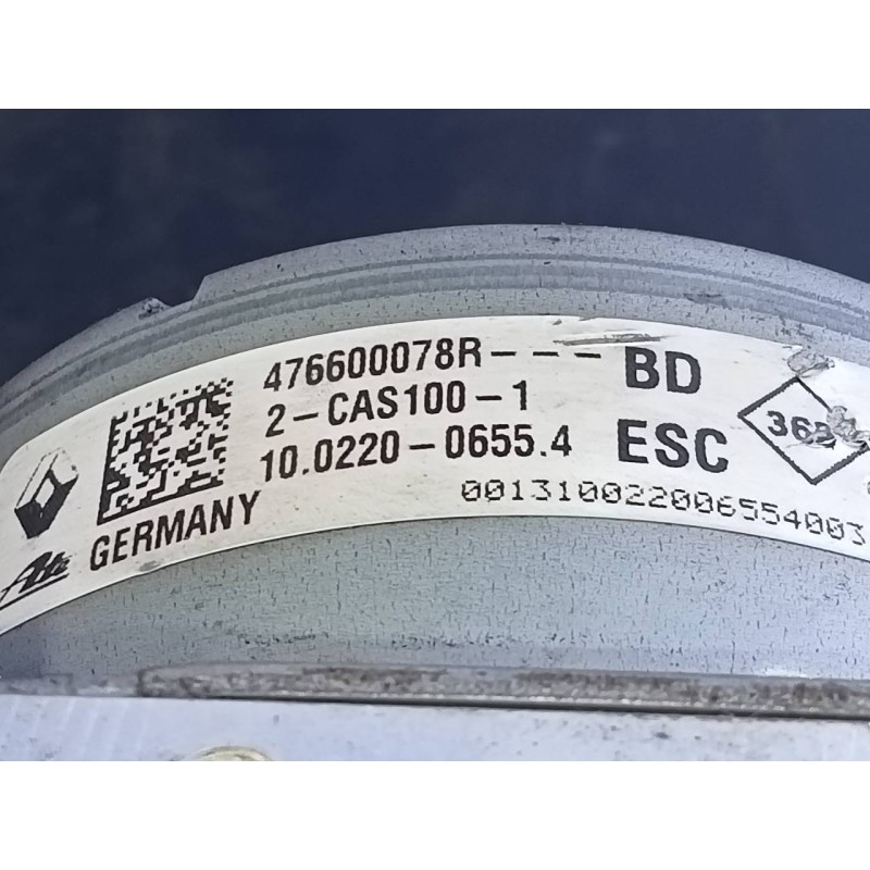 Recambio de abs para dacia lodgy stepway referencia OEM IAM 476600078R  P3-B8-27-2