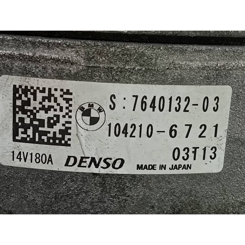 Recambio de alternador para bmw x3 (f25) sdrive 18d referencia OEM IAM 764013203  P3-A5-23-2
