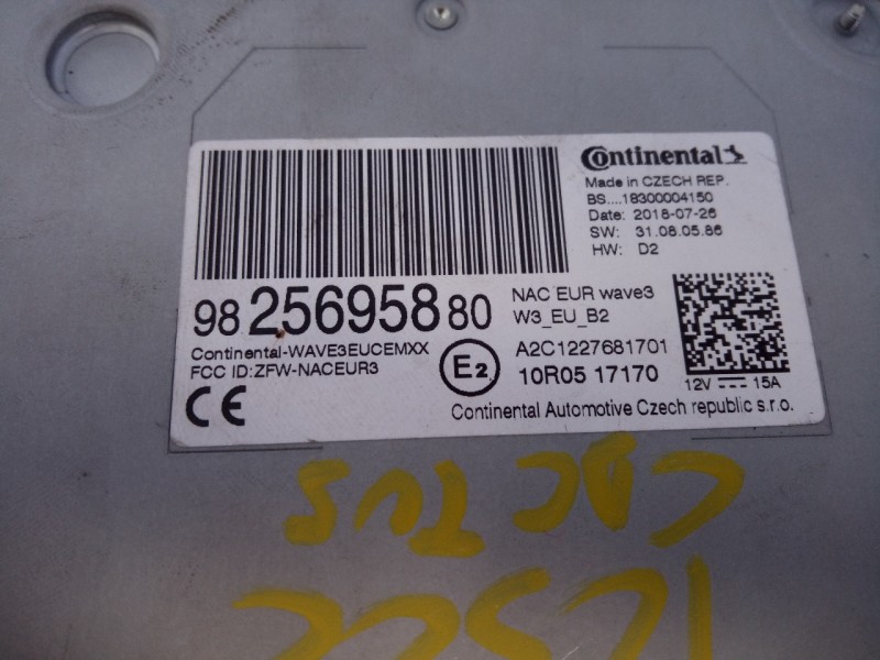 Recambio de sistema navegacion gps para citroën c4 cactus feel referencia OEM IAM 9825695880 982429858000 E3-B2-41-2