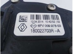 Recambio de pedal acelerador para dacia duster laureate 4x2 referencia OEM IAM 180022703R  E2-A1-29-7 2