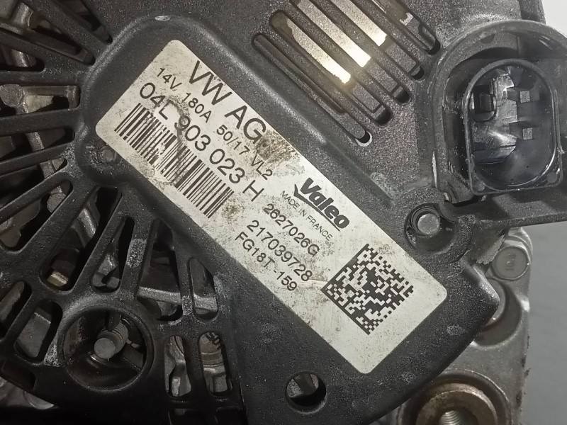 Recambio de alternador para skoda octavia lim. (5e3) ambition referencia OEM IAM 04L903023H  P3-A5-7-3
