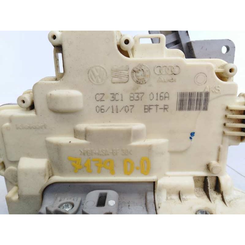 Recambio de cerradura puerta delantera derecha para audi q7 (4l) 3.0 tdi referencia OEM IAM 3C1837016A  E1-B6-44-2