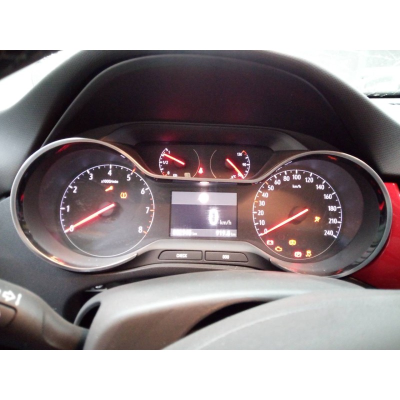 Recambio de cuadro instrumentos para opel crossland x design line referencia OEM IAM 9842123480  E3-A5-24-2