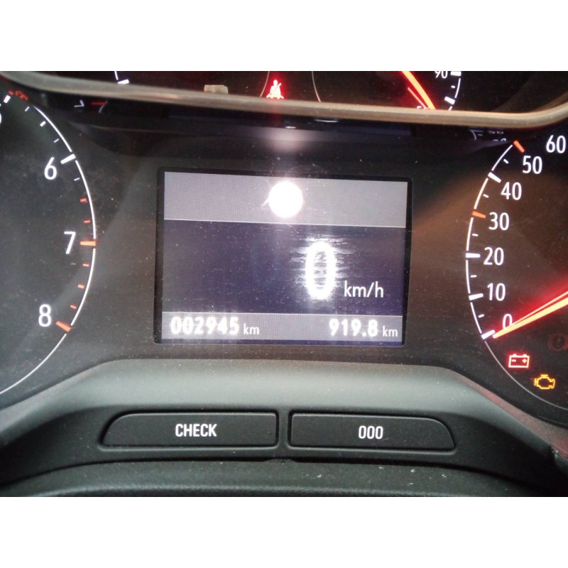 Recambio de cuadro instrumentos para opel crossland x design line referencia OEM IAM 9842123480  E3-A5-24-2