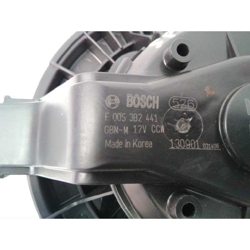 Recambio de ventilador calefaccion para kia sportage drive 4x2 referencia OEM IAM F00S3B2441  E2-B5-44-1